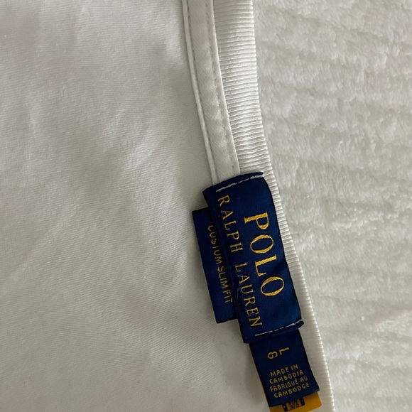 Polo Ralph Lauren Men's Off-White Short Sleeve Tee - Picture 2 of 3